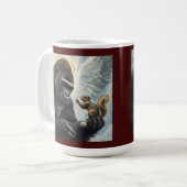 Mug Arachide l'écureuil et Harambe se rencontrent au C (Devant gauche)