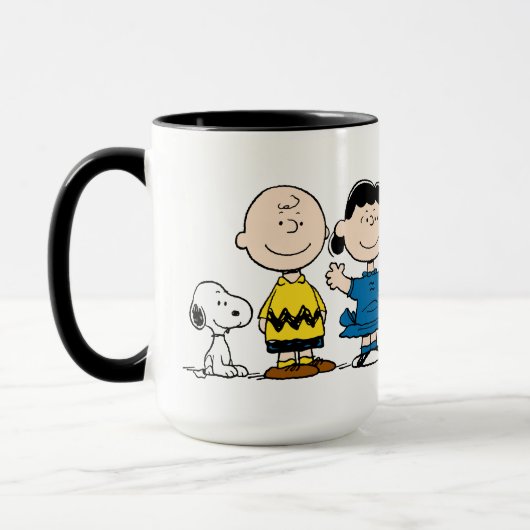 Mug Arachides amis dans une rangée (Gauche)