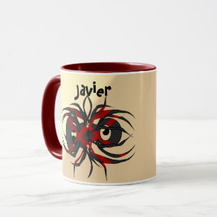Mug Arachnide psychédélique personnalisée du désespoir