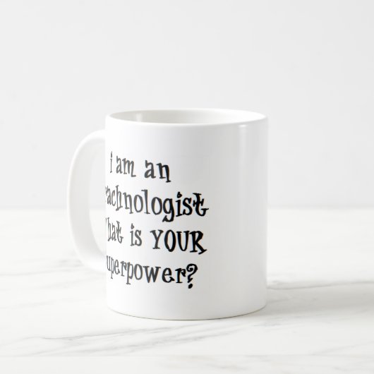 Mug arachnologue (Devant gauche)