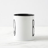 Mug Araignée Bouh et toile d'araignée Halloween effray (Centre)