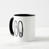 Mug Araignée Bouh et toile d'araignée Halloween effray (Devant gauche)
