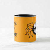 Mug Araignée de des bonbons ou un sort (Centre)