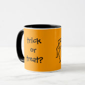Mug Araignée de des bonbons ou un sort (Devant gauche)