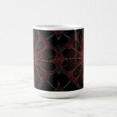 Mug Araignée de Redback Fractal Art, (Centre)