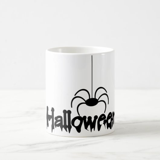 Mug Araignée d'Halloween (Centre)