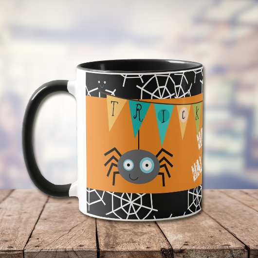Mug Araignée d'Halloween