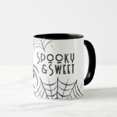 Mug Araignée douce Éffrayante moderne (Devant droit)