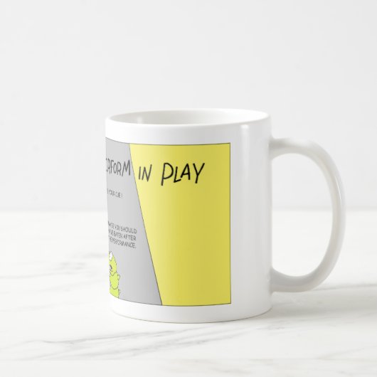 Mug Araignée incapable d'exécuter (Droite)