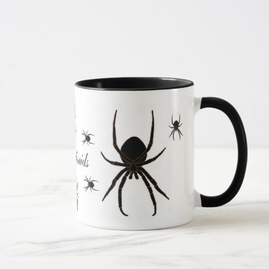 Mug Araignée noire, Arachnides (Droite)