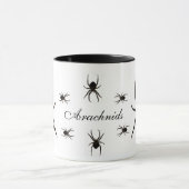 Mug Araignée noire, Arachnides (Centre)