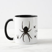 Mug Araignée noire, Arachnides (Gauche)