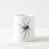Mug Araignée noire aux longues pattes arachnide effray (Centre)