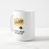 Mug Araignée noire avec Halloween personnalisable sur  (Devant gauche)