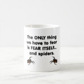 Mug Araignées de la crainte elle-même (Centre)