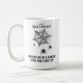 Mug Araignées déplaisantes noires avec Halloween Web (Gauche)