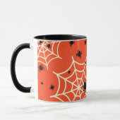 Mug Araignées d'Halloween sur le Web (Gauche)
