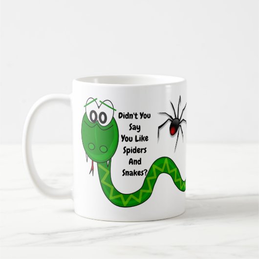 Mug Araignées et serpents (Gauche)
