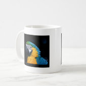 Mug Ararauna d'arums - ara Bleu-et-jaune 01 (Devant gauche)