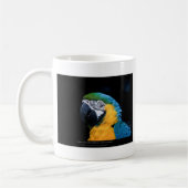 Mug Ararauna d'arums - ara Bleu-et-jaune 01 (Gauche)