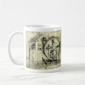 Mug Arbalète motorisée par tapis roulant de Léonard de (Gauche)