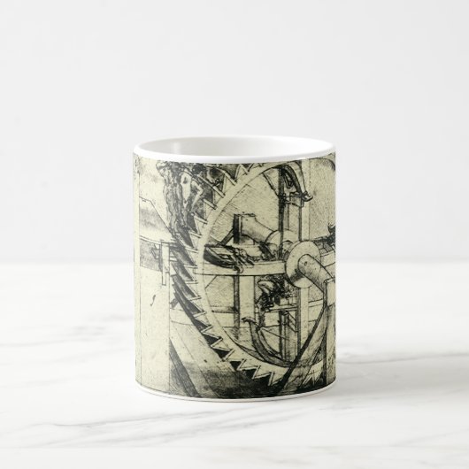 Mug Arbalète motorisée par tapis roulant de Léonard de (Centre)