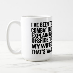 Mug Arbitre et humour de papa footballeur Règle du h