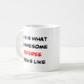 Mug arbitre, génial (Devant gauche)