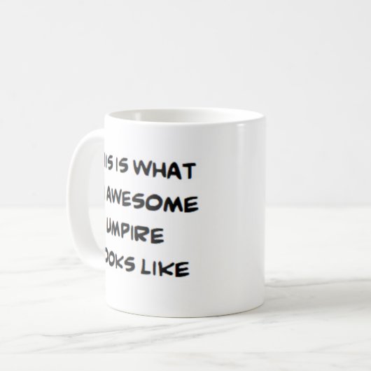 Mug arbitre, génial (Devant gauche)