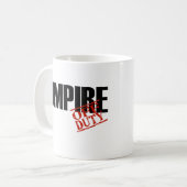 MUG ARBITRE QUI N'EST PAS DE SERVICE (Devant gauche)