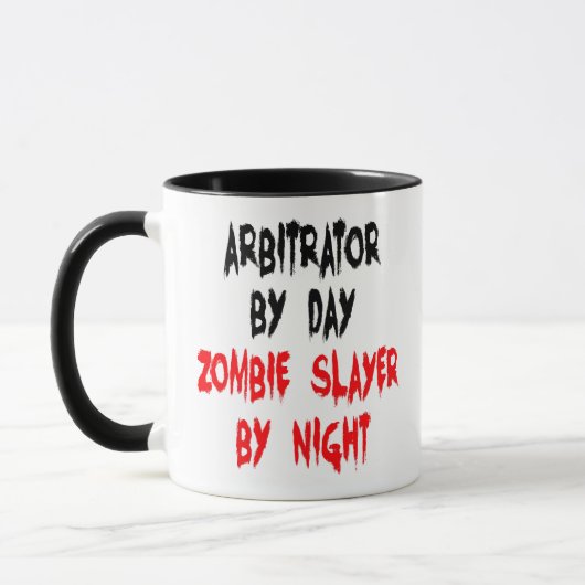 Mug Arbitre Zombie Slayer (Gauche)