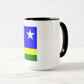 Mug arborant le prochain drapeau de l'État de Wash (Devant droit)