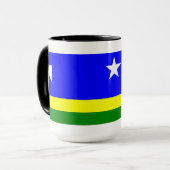 Mug arborant le prochain drapeau de l'État de Wash (Devant gauche)