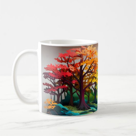 Mug Arborescence 3D (Gauche)
