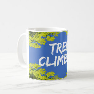 Mug Arboriste : Arbre grimpeur vert feuilles