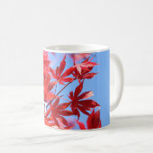Mug Arboriste Fiery Couleur d'automne : Feuilles d'éra (Devant droit)