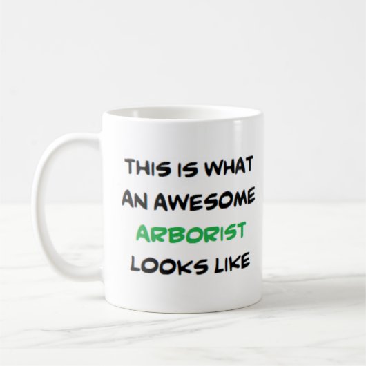 Mug arboriste, génial (Gauche)