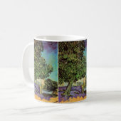 Mug Arbre à châtaignes en fleurs par Vincent van Gogh (Devant gauche)
