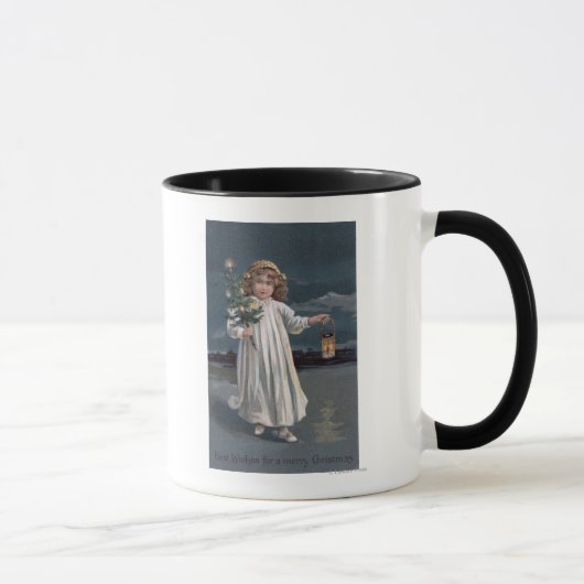 Mug Arbre à ferrures et lanterne (Droite)