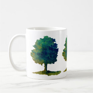 Mug Arbre à ombre verte