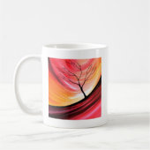 Mug Arbre Abstrait - Art Moderne (Gauche)
