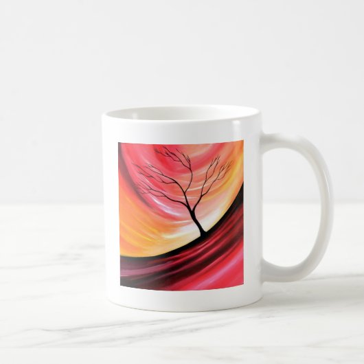 Mug Arbre Abstrait - Art Moderne (Droite)