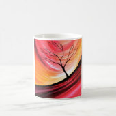 Mug Arbre Abstrait - Art Moderne (Centre)
