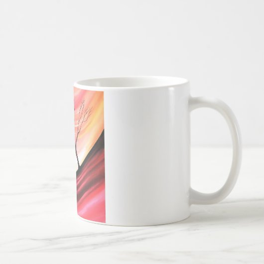 Mug Arbre Abstrait - Art Moderne (Droite)