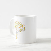 Mug Arbre ADN de famille trouvé (Devant gauche)