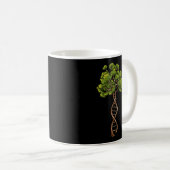 Mug Arbre Adn De Vie Science Génétique Biologie Enviro (Devant droit)