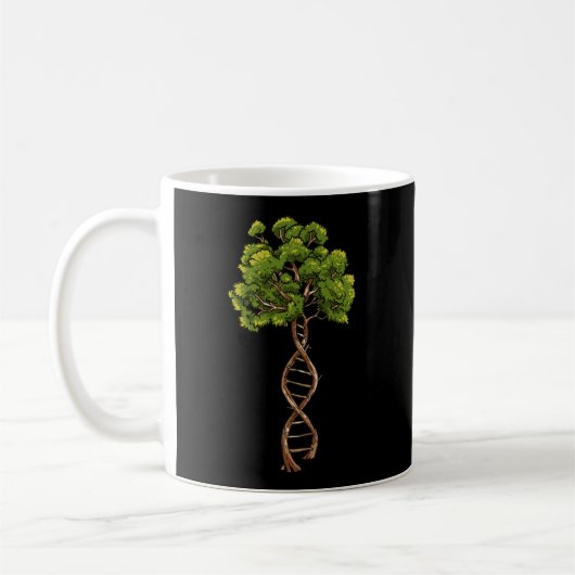 Mug Arbre Adn De Vie Science Génétique Biologie Enviro (Gauche)