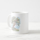 Mug Arbre aux papillons (Devant gauche)