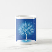 Mug Arbre Blanc Dans La Neige