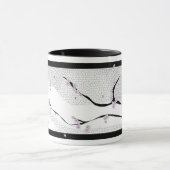 Mug Arbre blanc en fleurs de cerisiers (Centre)